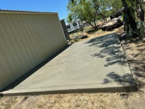 concrete patio masonry Slab